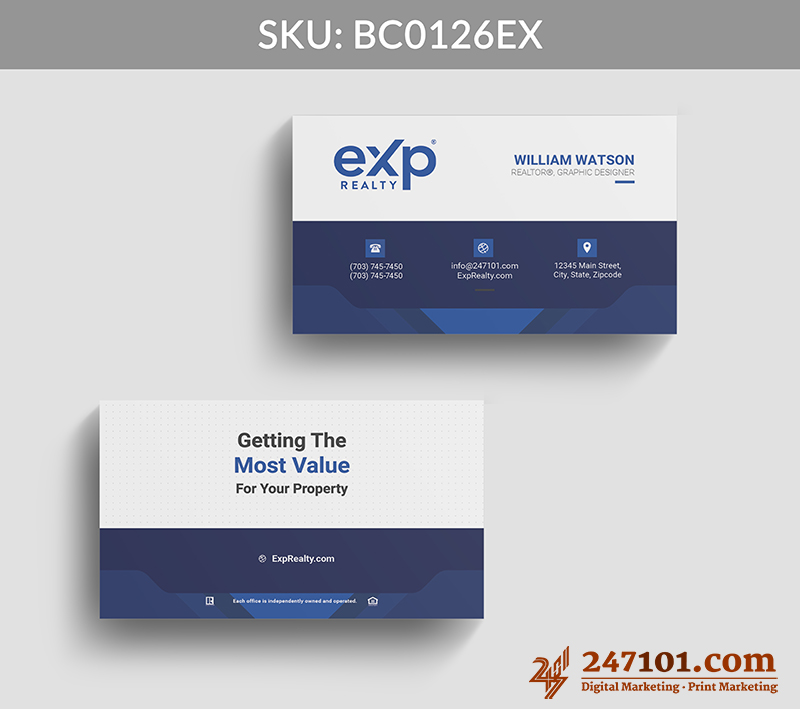 Real Estate Business Cards - BC0126 - Image 4