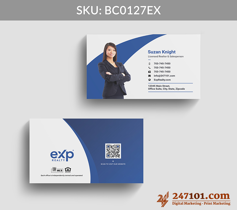 Real Estate Business Cards - BC0127 - Image 4