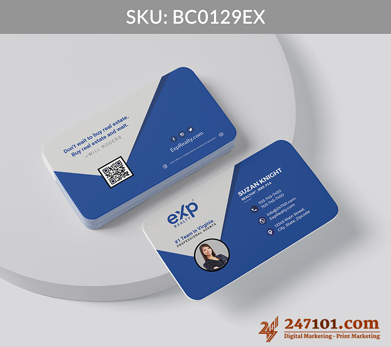 Real Estate Business Cards - BC0129 - Image 3