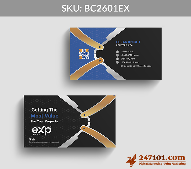 Real Estate Business Cards - BC2601 - Image 4