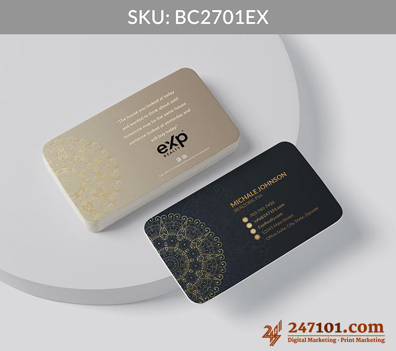 Real Estate Business Cards - BC2701 - Image 3