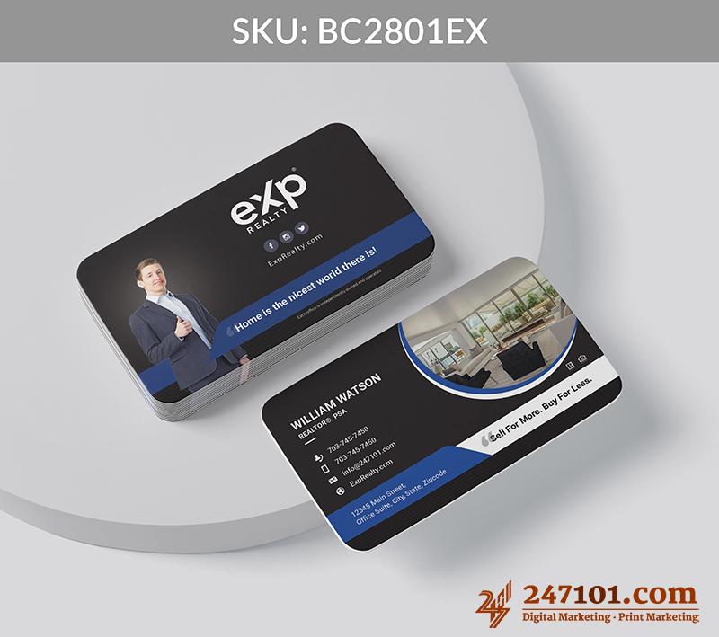 Real Estate Business Cards - BC2801 - Image 3
