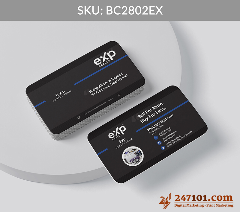 Real Estate Business Cards - BC2802 - Image 3