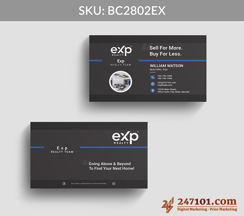 Real Estate Business Cards - BC2802 - Image 4
