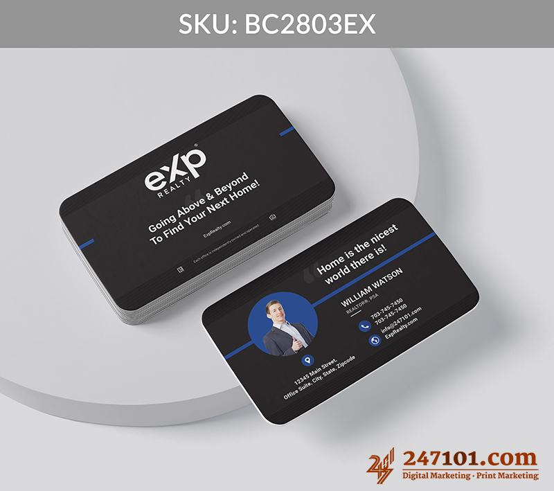 Real Estate Business Cards - BC2803 - Image 3