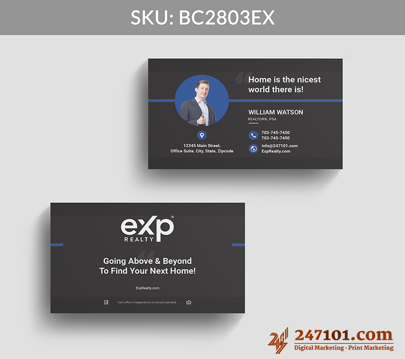 Real Estate Business Cards - BC2803 - Image 4