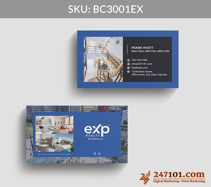 Real Estate Business Cards - BC3001 - Image 4