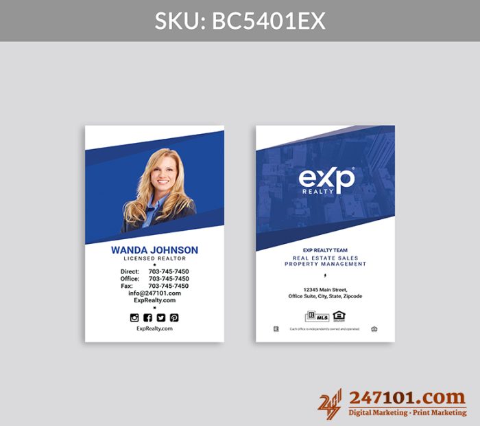 Real Estate Business Cards - BC5401 - Image 2